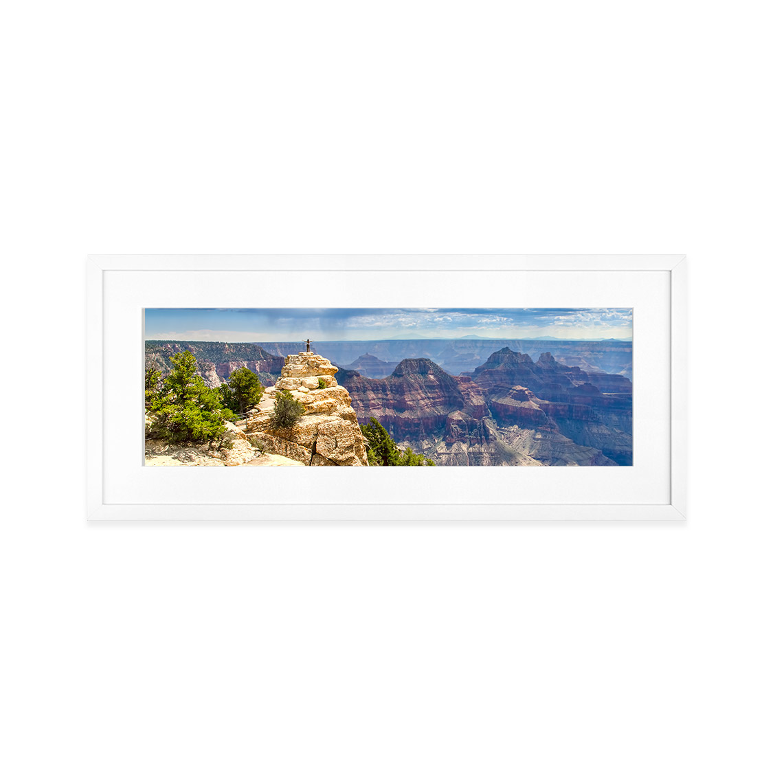 ventana frame - white