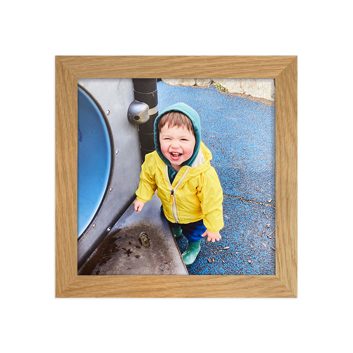 jackson frame - oak hardwood