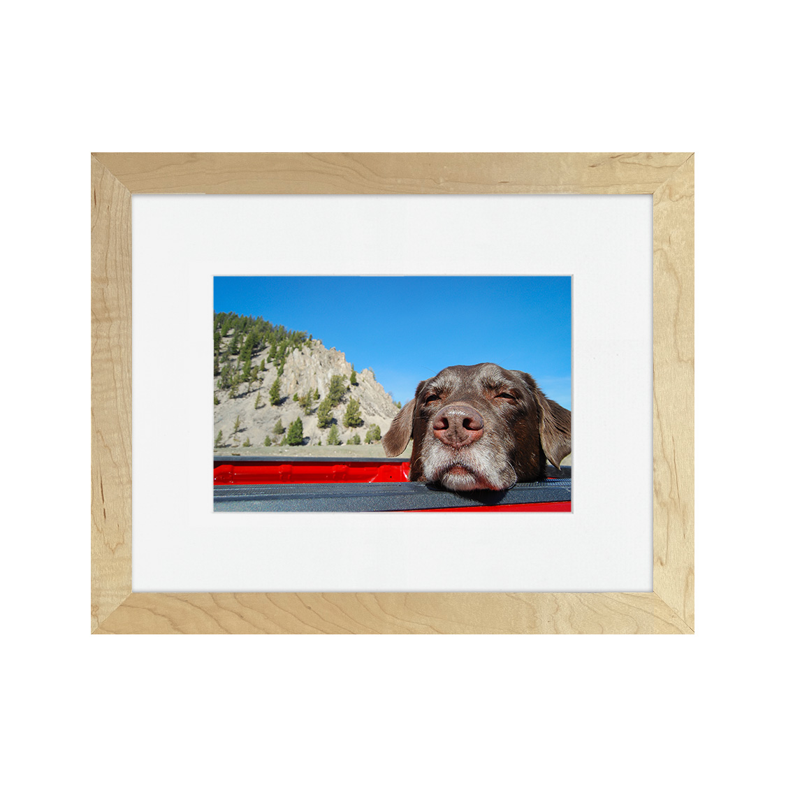 vail frame - maple hardwood