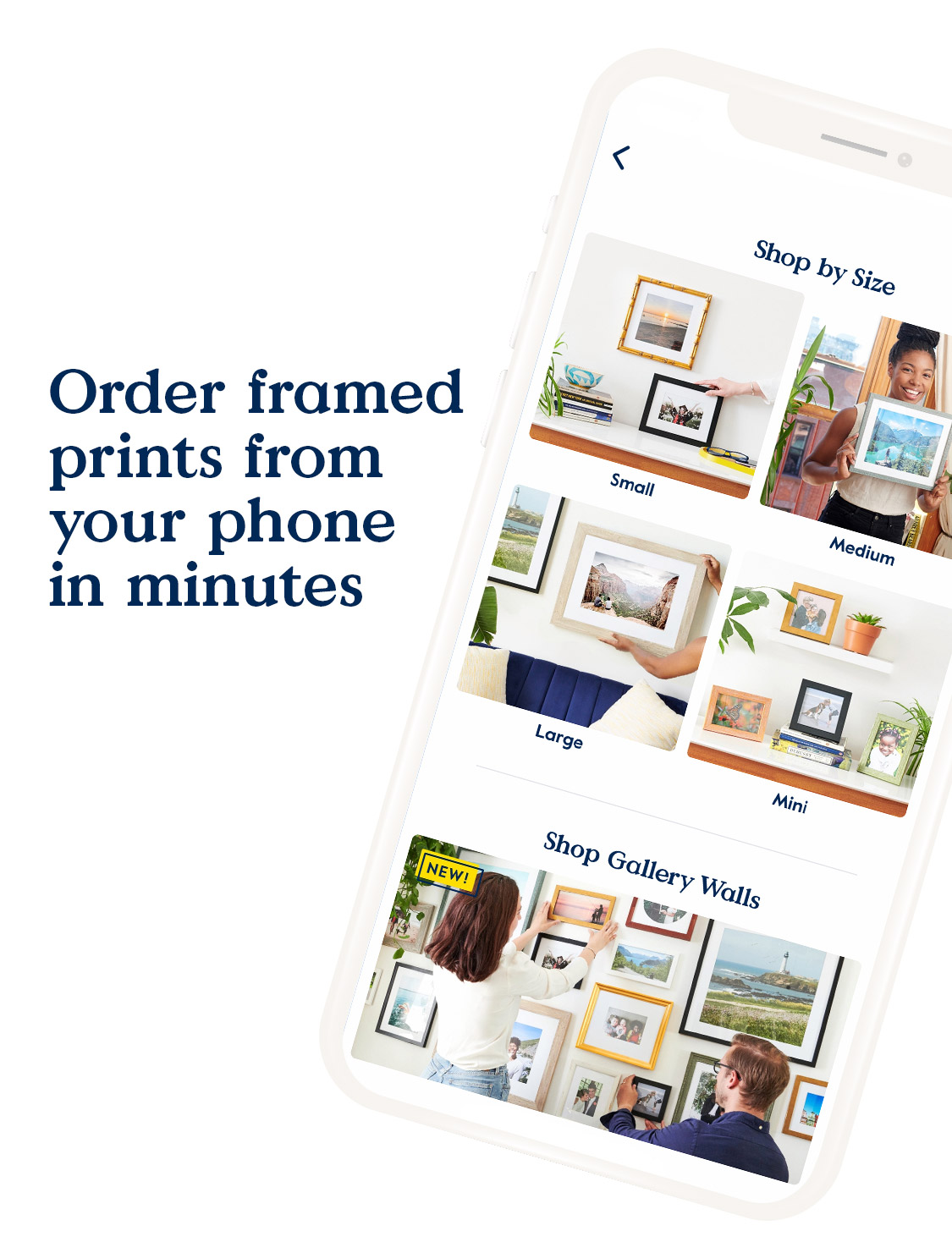 Order framed prints from your phone in minutes
